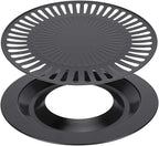Eboxer Korean BBQ Grill Pan Non stick Barbecue Plate for Indoor Outdoor Grilling, Bakeware for Home Camping