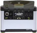 Goal Zero Yeti Portable Power Station, Yeti 500 + Boulder 100 Solar Generator, 499 Watt Hour LiFePO4 Battery, Water resistant & Dustproof Solar Generator For Outdoors, Camping, Tailgating, & Home