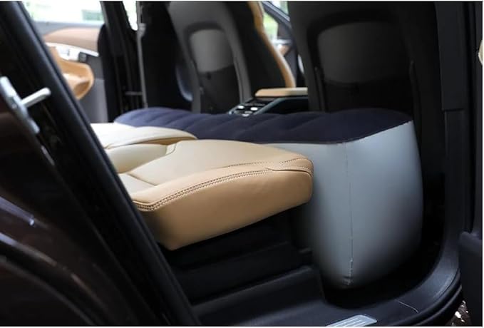 Car Bed, Car Air Bed, Car Mattress, Back Seat Bed, Back Seat Gap Filler Pad, Inflatable, Extender, Portable Sleeping Accessories for SUV, Camping, Travel, Rest, with Air Pump