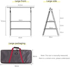 Outdoor Solid Wood Storage Rack, Camping Portable Storage Rack, Multi-Layer Storage Tableware Rack, Picnic Table Flower Rack, Bookshelf,M