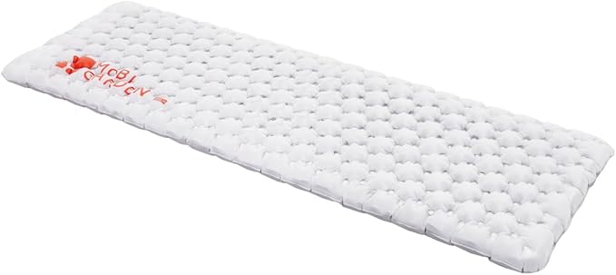 MOBI GARDEN Gennye Pro Rectangular Sleeping Pad for Camping, Extra Thick Insulated Air Mat for Side Sleepers, R-Value 8.8 Winter Mattress with Noise Reduction & Anti-Slip Design, Wide & Double Sizes