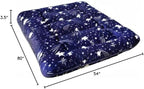 MAXYOYO Navy Starry Sky Japanese Futon Mattress, Tatami Floor Mat, Portable Camping Sleeping Pad, Foldable Roll Up Lounger Bed Full Size with Mattress Protector Cover