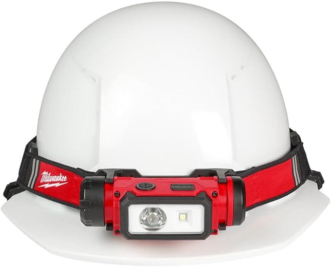 Milwaukee Electric - REDLITHIUM. USB Hard HAT HEADLAMP