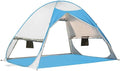 GeRRiT Family Tent Portable Outdoor Breathable 2-3 Person Camping Tent Fishing Hiking Picnic Blue Outdoor Tent