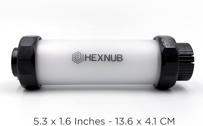 HEXNUB Cooler Box Light, Waterproof, Rechargeable LED Light Compatible with YETI, RTIC, ORCA, Ninja, Igloo, Coleman Ice Chest, Magnetic Base, Great for Outdoor Events, Camping Fishing Hunting Boating