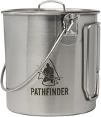 The Pathfinder School Stainless Steel Bush Pot and Lid Set (32 ounce)
