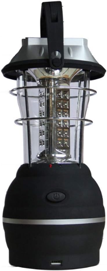Camping lamp, LED Solar Lantern, Outdoor Camping Light, Tent Light, Camping Light, Super Bright Rechargeable Emergency Light, USB Rechargeable, can be Charged by Hand
