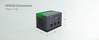 Schneider OffGrid 332Wh Portable Power Station, PPS330 Portable Solar Generator with Wireless Charging Pad, for Camping or Home