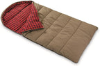 Guide Gear Canvas Hunter 0-Degree Double Sleeping Bag for Adults and Kids 2-Person Warm Winter Cold Weather Lightweight Portable for Camping, Backpacking, Hiking, Outdoors