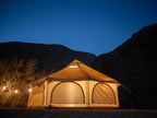 DOD Takenoko Bell Tent – Luxury 4-Season Glamping Tent | 150 sq ft Spacious Interior, Removable Floor, Canvo™ Roof, Mesh Walls, Full 360° Access | Premium Family Camping Shelter
