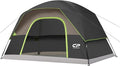 Tents for Camping 6 Person Tent Waterproof Windproof Double Layer Family Camping Tent, Easy Setup Dome Tent with Large Mesh Windows & Wider Door for Outdoor Camping & Hiking