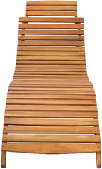 Lounge Chair,Beach Lounge Chairs for Adults,Loungers for Outside,Lawn Chairs Reclining,Comfortable Camping Chair,Patio Sun Lounger with Cushion Solid Acacia Wood