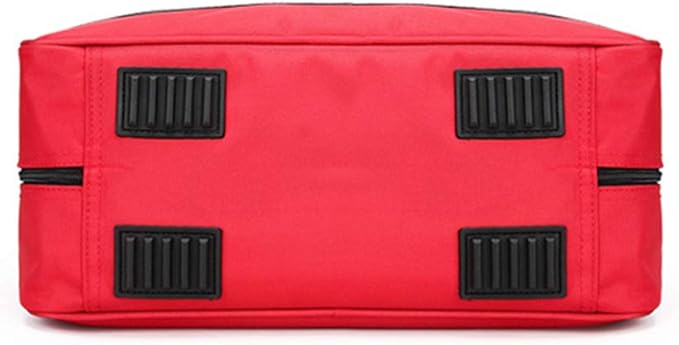 First Aid Kit Bag, Multifunctional Emergency Care Package Backpack, Post-production Visit Kit for Home, Workplace,Camping, Hiking(Red)