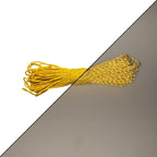 Paracord Planet – Fluorescent 1.75mm Reflective Guyline 95 Paracord Tent Rope Camping Parachute Cord – Yellow – 65ft