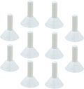 10Pcs Tent Poles Tips Lightning Caps Guard Protection Accessories Protector Tarp Poles Tip Covers for Camping Outdoor Canopy