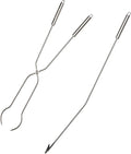 Solo Stove Fire Pit Tools – 2-Piece Set Includes 36.5" Fire Pit Poker and 32" Wood Tongs – Stainless Steel Grabber Tools for Outdoor Campfires, Bonfires, and Fire Pit Accessories