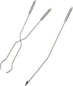 Solo Stove Fire Pit Tools – 2-Piece Set Includes 36.5" Fire Pit Poker and 32" Wood Tongs – Stainless Steel Grabber Tools for Outdoor Campfires, Bonfires, and Fire Pit Accessories