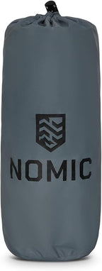 Nomic SOLAIR Self Inflating Sleeping Pad with Built-in Foam Pump, 30s Inflate / 5s Deflate, Integrated 5" Pillow, 77 x 23 x 2 in, Est. R-Value 2
