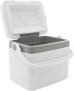 8.5l Camping Ice Boxes & Coolers, Insulated Cooler, Portable Ice Box with Handle, Large Insulated Ice Chestfor Beach, Picnic and Office Use