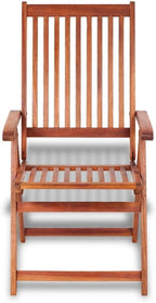 Folding Patio Chairs 2 pcs,Outdoor Lounge Chair,Portable Camping Chair,Bistro Table and Chairs Outdoor,Easy Storage and Transport,for Balcony/Garden/Backyard, Solid Acacia Wood Brown
