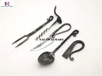 Nautical-Mart Medieval Five Piece Carbon Steel Cutlery Set (Design 3)