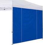 COOSHADE Instant SunWall 10x10 SideWall for Pop up Canopy Tent, 1 Pack Door Wall Only, Blue