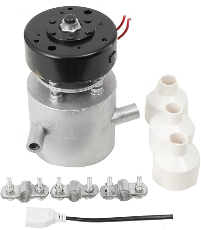 Three-Phase AC Hydro Generator, 3-Inlet Portable Water Turbine, Micro Hydroelectric Generator for Off-Grid Living, Camping, Emergency Power Supply，1000W 220V