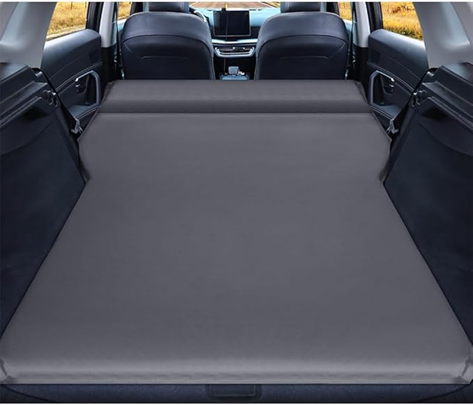 Car Inflatable Mattress for MINI Countryman 2017-2024 F60 Sleeping Movable Back Seat Bed Portable Soft Mattress Sleeping Bed with Storage Bag,Grey