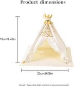 1:12 Dollhouse Camping Bed Tent, 1 Set Fairy Style Mini Pink Lace Tent with Carpet, Miniature Outdoor Furniture Accessories for Bedroom,Patio and Garden(White)