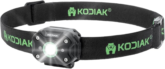 LitezAll Rechargeable Micro Head Lamp - Compact Headlamp Rechargeable for Outdoor Activities - Lightweight Rechargeable Headlamp with Adjustable Strap - Ideal for Camping, Hiking, and Running