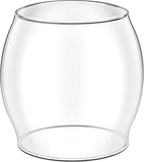 Lantern Glass Replacement for Coleman 200a Globe,Replace R690B051,Glass Globe for Fueled Lanterns for Coleman,Kamplite,JC Higgins,Optimus,Unimet,Ashflash Vintage Lanterns,Camping Lantern Accessories