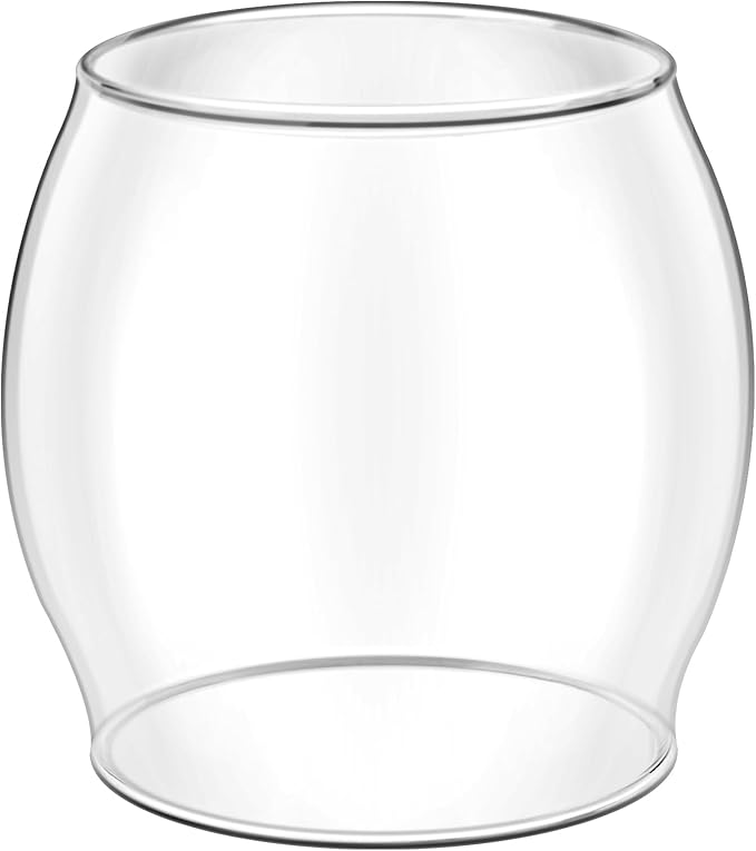 Lantern Glass Replacement for Coleman 200a Globe,Replace R690B051,Glass Globe for Fueled Lanterns for Coleman,Kamplite,JC Higgins,Optimus,Unimet,Ashflash Vintage Lanterns,Camping Lantern Accessories