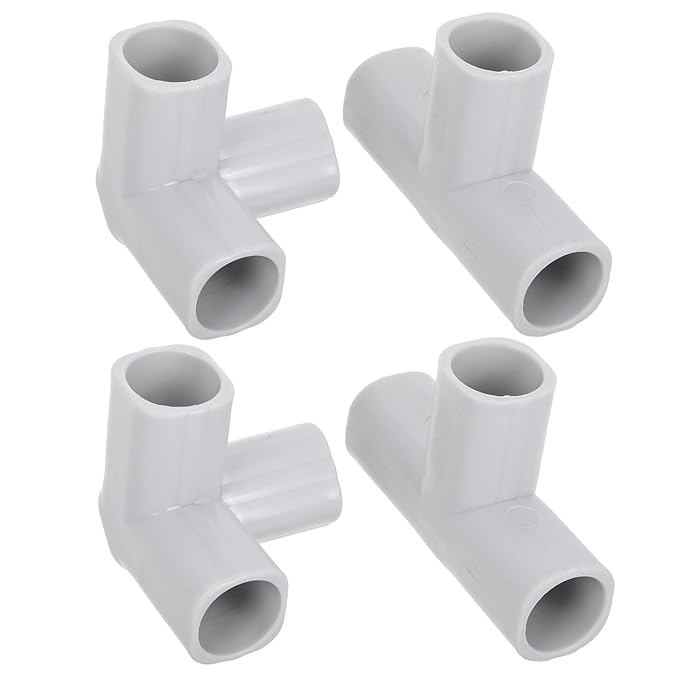 ERINGOGO 4Pcs Baby Playpen Replacement Connectors Baby Playpen Parts T-Shaped Joints Baby Play Yard Tent Playpen Accessories