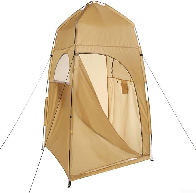 Camping Tent,Shower Tent, Camping Privacy Tent, Outdoor Shower Bath Changing Fitting Room Tent Shelter Camping Privacy Toilet 120 * 120 * 210cm
