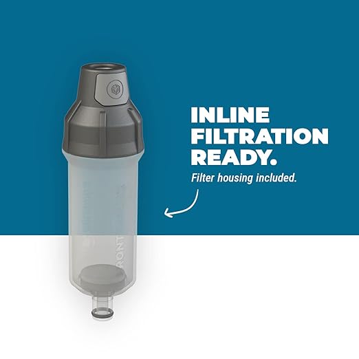 Aquamira 3L Pressurized Reservoir, Water Filtration Reservoir, 100 oz. Capacity