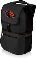 PICNIC TIME NCAA Oregon State Beavers Zuma Backpack Cooler - Soft Cooler Backpack - Lunch Cooler, (Black)