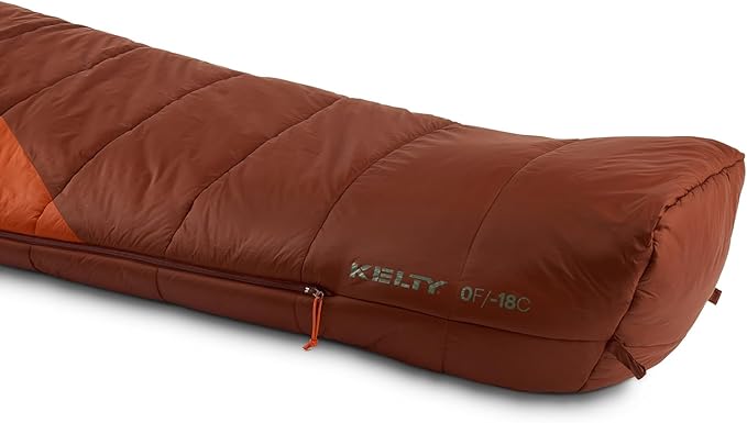 Kelty Cosmic Synthetic Fill 0 Degree Backpacking Sleeping Bag, Regular – Compression Straps, Stuff Sack Included