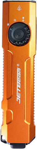 JETBeam E26 3000 Lumens Rechargeable flashlights high lumens,Combines White LED,Green Beam,5 Modes+Flash Light Super Bright Flashlight,Power by Rechargeable Built-in Battery,for camping,Emergency,Work