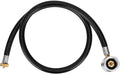 WADEO Dual Fuel Camping Stove Replacement Hose, 3FT CGA600 & M16*1 Propane Regulator Hose for Portable Propane & Butane Camping Gas Stove