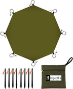 13.5x13.5 ft Tent Footprint Waterproof Camping Tarp Ultralight Mat Under Tent Moisture-Proof Ground Sheet Mat