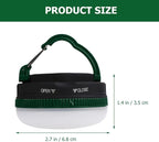 Outdoor Camping Tent Light Portable LED Lantern Battery Operated Green Emergency Hanging Lamp for Hiking and Backpacking