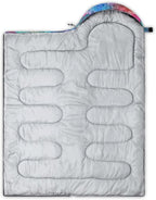 Sleeping Bag for Kids Adults,Brown Giraffe Fur Pattern-Lightweight Warm Portable Outdoor Indoor-Waterproof Cold Weather Resistant Sleeping Bag for Camping Hiking