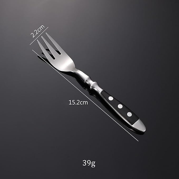 IKXO 24 Pieces Black Silverware Set, Black Flatware Set, Food-Grade Stainless Steel Cutlery Set for 4, Tableware Eating Utensils, Mirror Finished, Dishwasher Safe…