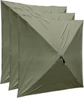 CLAM Quick-Set Wind & Sun Panels – 3 Pack Green Accessory for Escape, Traveler, and Venture Screen Shelters – Durable Pop-Up Tent Sidewalls with Carry Bag – Privacy & Weather Protection Panels