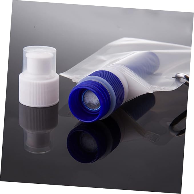 Yardwe Essential for Outdoor Lovers: Portable Water Purifier Bag Reusable Camping and Hiking Water Container