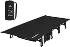 Naturehike Extra Wide GreenWild Camping Cot, Folding Lightweight Camp Cot Bed, Portable Sleeping Bed for Backpacking Travel Beach Home