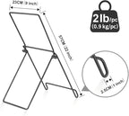 DOKIO Solar Panel Tilt Mount Stand – Lightweight Adjustable Stainless Steel Bracket for Foldable Panels, Portable Angle Adjustment for RV, Tent, Balcony, Camping