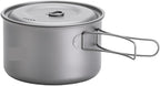 Light Titanium Tableware Outdoor Picnic Camping Cookware Pot Pan Frying