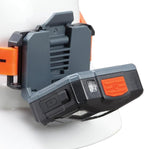 Klein Tools 56064 Rechargeable Auto-Off LED Headlamp, Silicone Strap, 400 lms, All-Day Runtime, for Work, Running, Outdoor Hiking, Camping