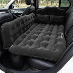 Car Air Mattress Bed: Inflatable Back Seat Air Mattress for Car, Thick Camping Sleeping Pads with 2 Pillows & Air Pumps, Fits Sedan/Truck/SUV, Black